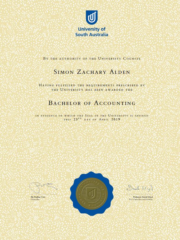 Bachelor of Accounting